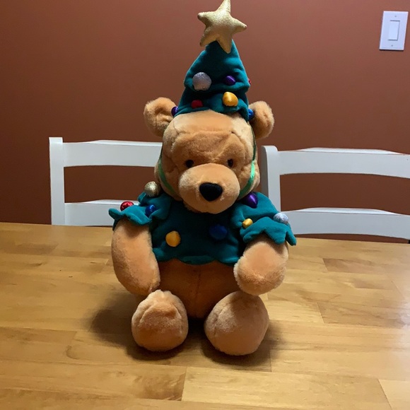 Winnie the Pooh plush Christmas Tree Holiday - Picture 1 of 12